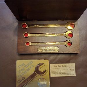 SCL 1986 Mac 24K Gold Plated Wrench Set